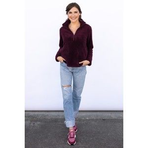 Evy's Tree Maroon Annie Sherpa